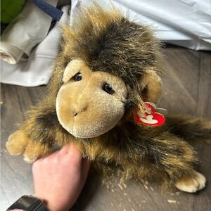 Ty Furry Brown Plush Toy
